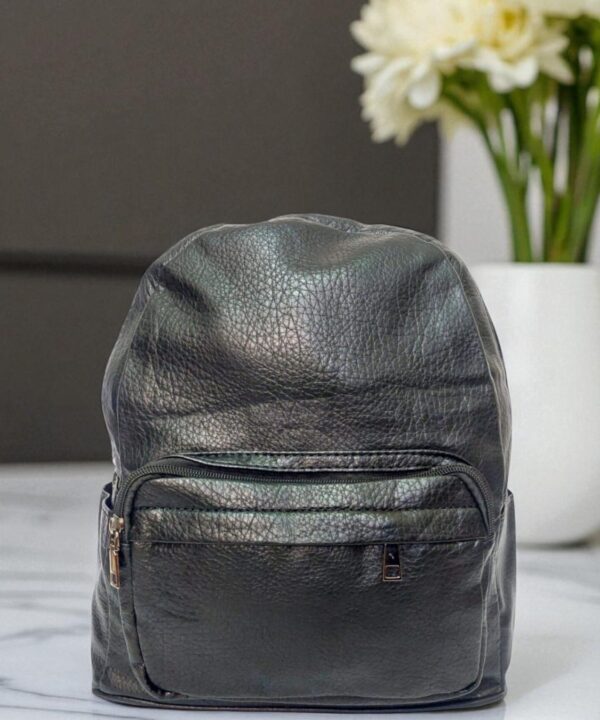 Черна дамска раница