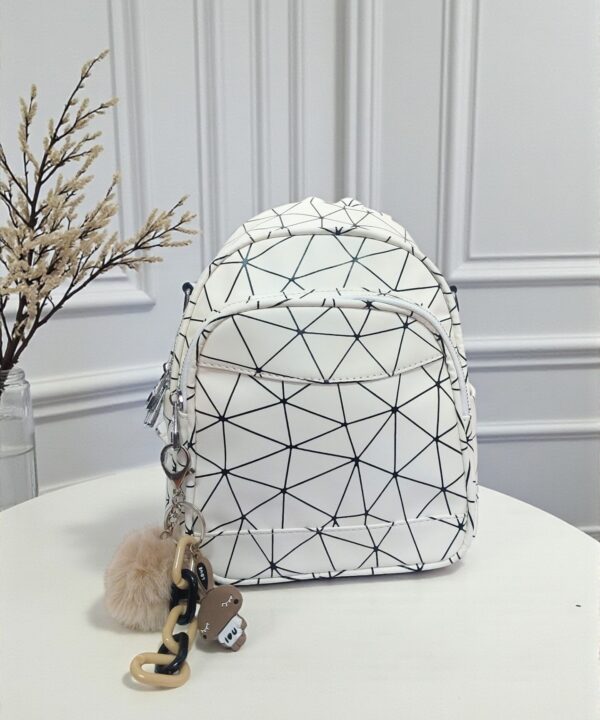 Дамска раница – млечно бяла | Kimy Style